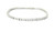 14k White Gold 3ct Diamond Tennis Bracelet GBC-12773
