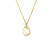 Fancy Pear-Shaped Diamond Halo Pendant Necklace in 14k Yellow Gold 560-11634