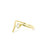 14k Yellow Gold Solitaire Ring with Lab Grown Round Brilliant Diamond LGD-10071