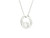 Brilliant Round-Cut Lab Grown Diamond Pendant Necklace in White Gold LGD-10027
