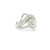 14k White Gold Cocktail Ring with Round Brilliant Diamonds SIM-10377