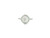 14K White Gold Opal and Diamond Ring  RSP-10245
