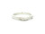 18K White Gold Band Ring with Round Brilliant Cut Diamonds RBS-10890