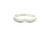 18K White Gold Band Ring with Round Brilliant Cut Diamonds RBS-10890