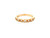 14K Rose Gold Band Ring with Round Cut Diamonds RBS-11346