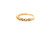 Delicate 14K Rose Gold Band Ring with Round Brilliant Diamonds MKD-10321
