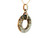 14K Rose Gold Pendant with White, Black, and Brown Diamonds MKD-10217