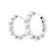 Diamond Hoop Earrings in 18kt White Gold GBC-13268