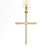 Classic Diamond Cross Pendant in 14kt Yellow Gold GBC-13266