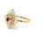 Morganite Starburst Ballerina Cocktail Ring in 18kt Rose Gold RPG-10385