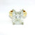 Cushion-Cut Lab Grown Diamond Solitaire Ring in 14kt Yellow Gold LGD-10256