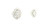 2.98ct Diamond Cocktail Stud Earrings 14k White Gold 203-10894