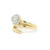 14k Yellow Gold "Wrap" Diamond Ring DC-10981