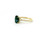 London Blue Topaz and Diamond Ring 14k Yellow Gold