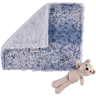 Snuggly Luxe Blue / Fawn Bluebell Lovey