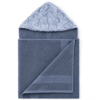 Dark Denim / Heather Luxe Stonewash Towel