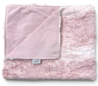 Fawn Rosewater / Solid Rosewater Blanket