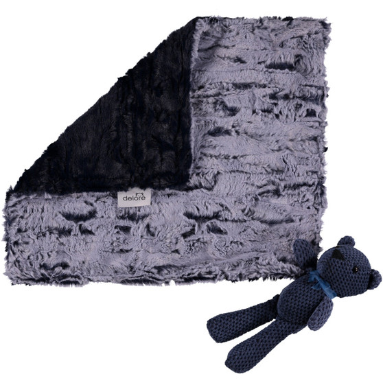 Luxe Willow Navy / Forest Fox Winter Sky Lovey