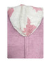 Mauve & Calf Rose Hooded Towel