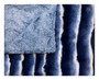 Luxe Cuddle Waves Navy/Luxe Heather Stonewash