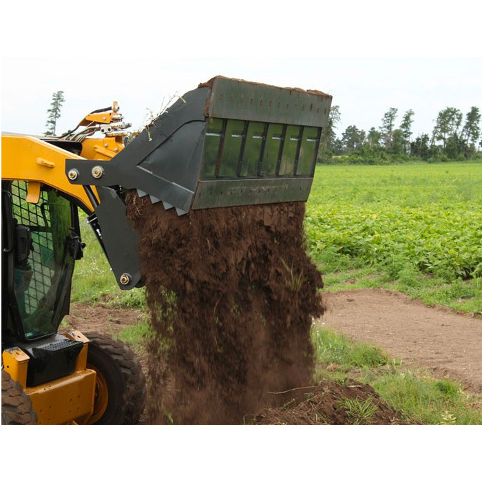 Virnig Heavy Duty 4 -in-1 Bucket | Skid Steer Solutions