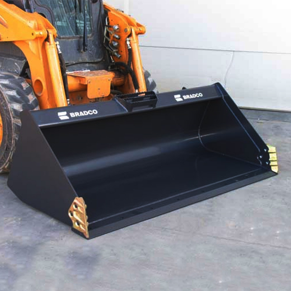 Bradco Skid Steer High Capacity Heavy Duty Bucket | Skid Steer