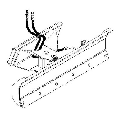 Bradco Mini Skid Steer Dozer Blade | Skid Steer Solutions