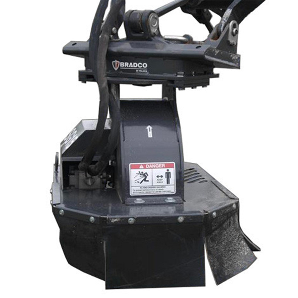 Bradco Mini Skid Steer Stump Grinder | Skid Steer Solutions