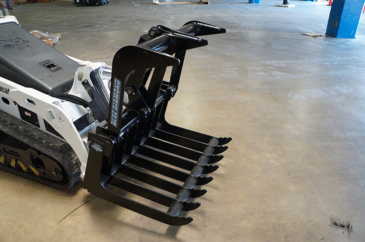 Blue Diamond Mini Skid Steer Root Grapple | Skid Steer Solutions
