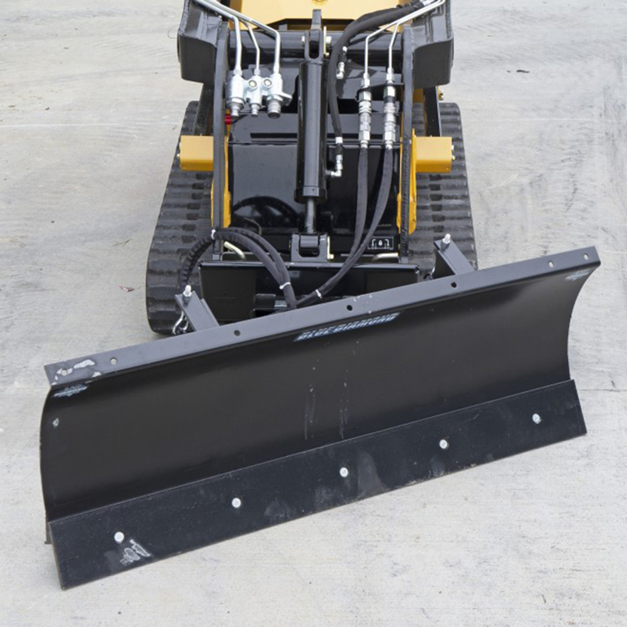 Snow Man - sss Blue Diamond Mini Blade Attachment | Skid Steer Solutions