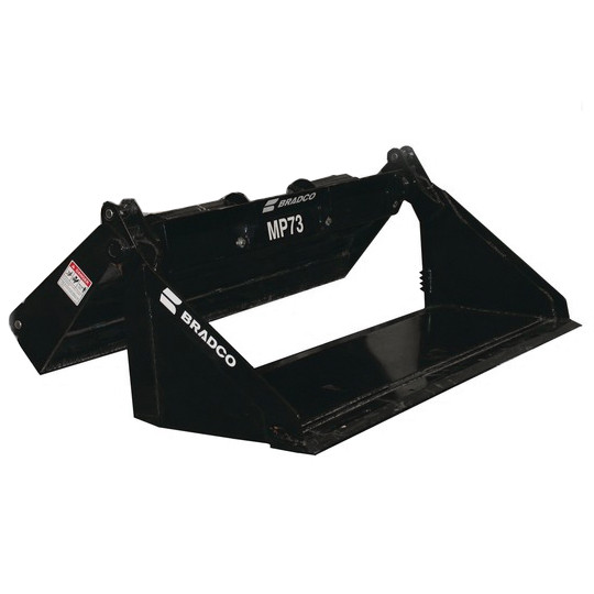 buco 観賞用 Bradco Skid Steer 4-In-1 Bucket Attachment | Skid Steer Solutions