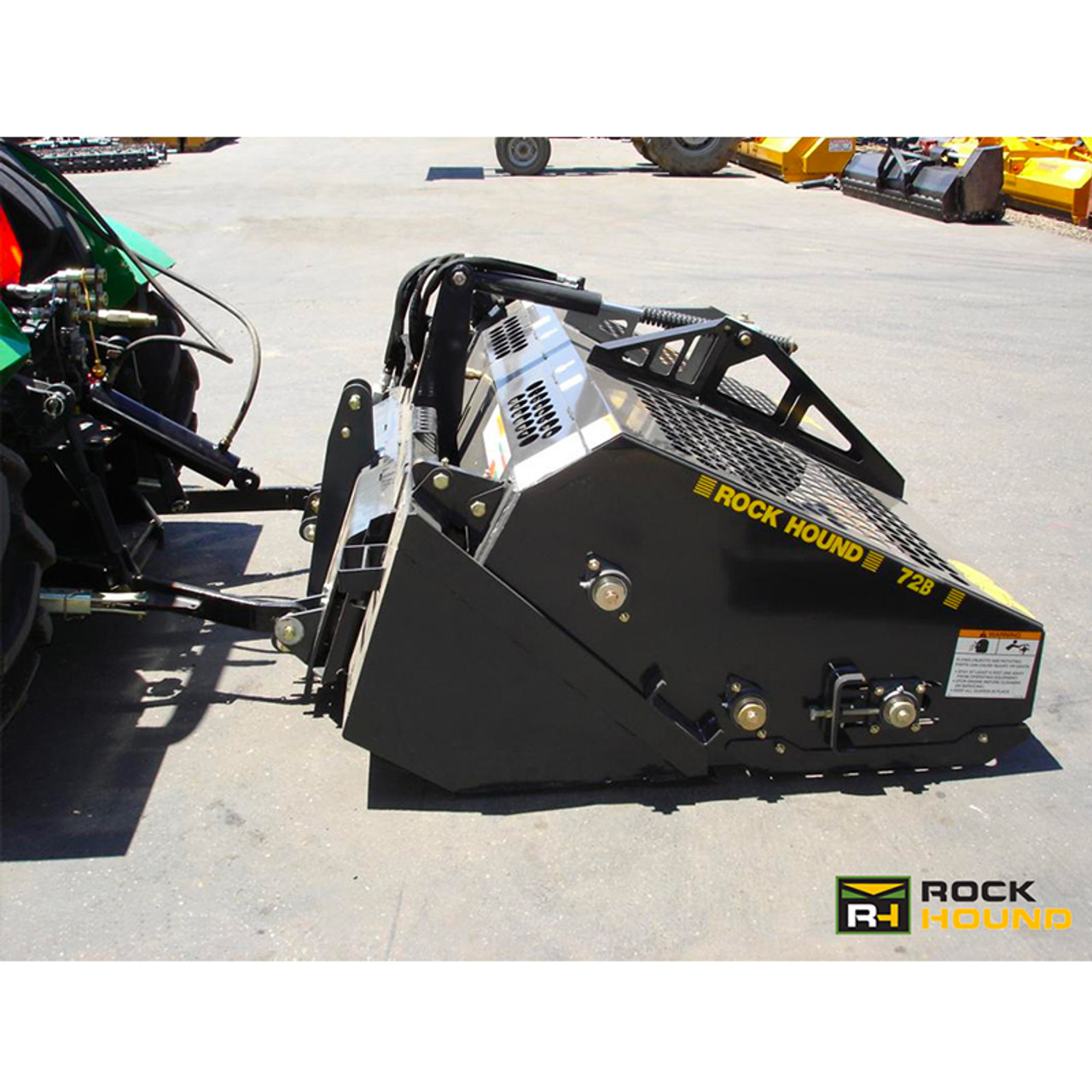 Rockhound Rock Picker - 72  Tractor/Skid Steer Attachments