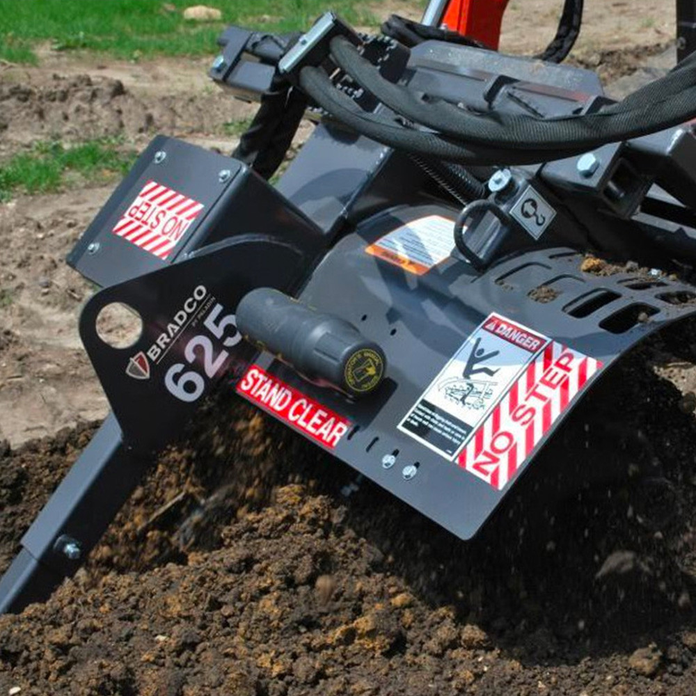 Bradco Skid Steer 4 Foot Trencher Attachment | Skid Steer Solutions