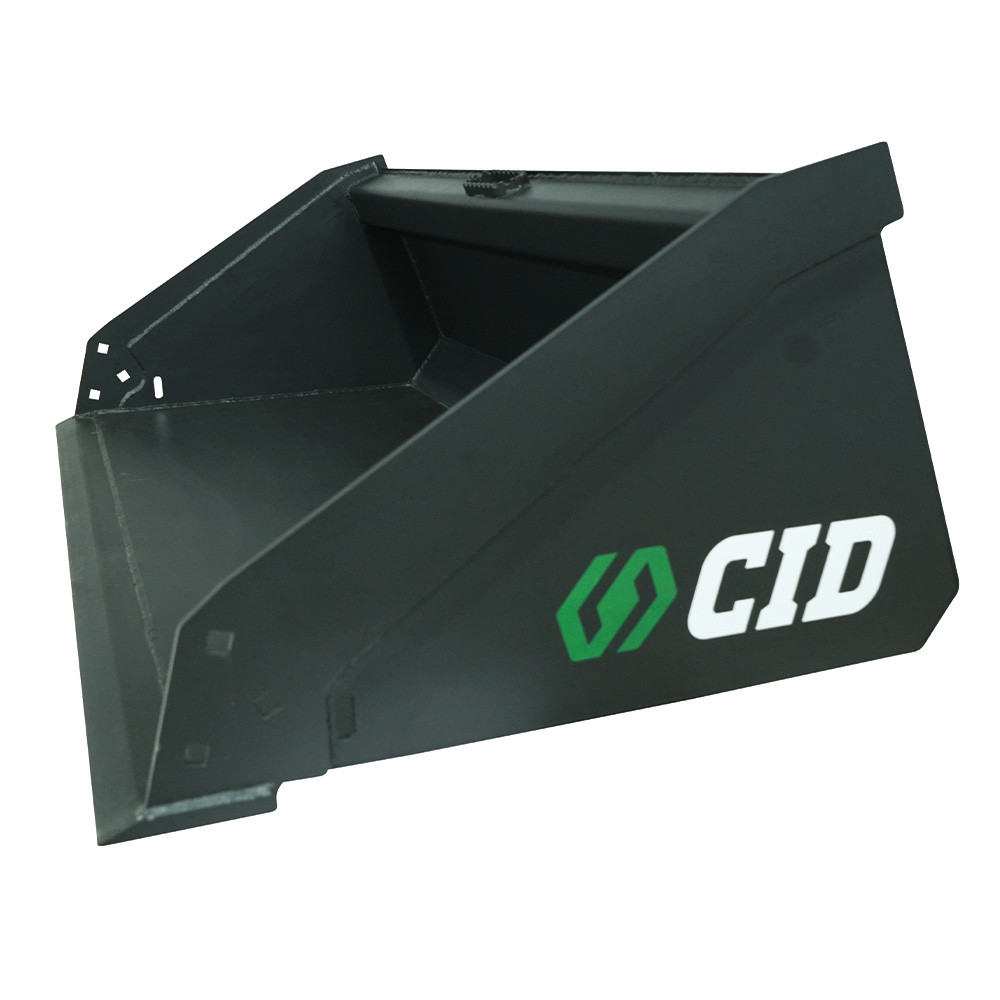 CID Skid Steer Long Bottom Bucket Attachment | Skid Steer Solutions