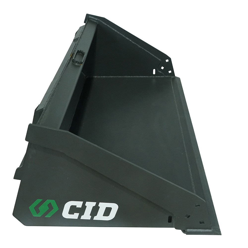 CID Skid Steer Long Bottom Bucket Attachment | Skid Steer Solutions