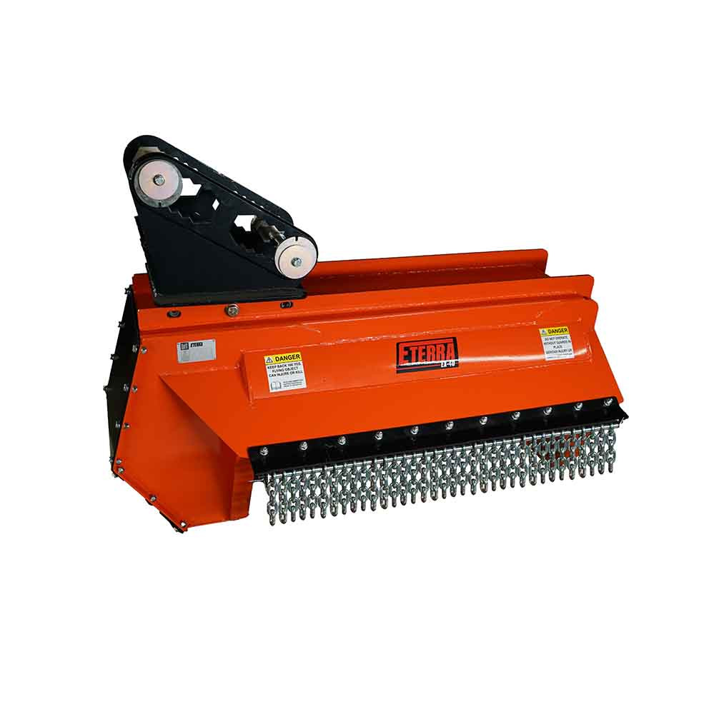 Eterra EX-40 V2 Skid Steer Flail Mower Attachment | Skid Steer