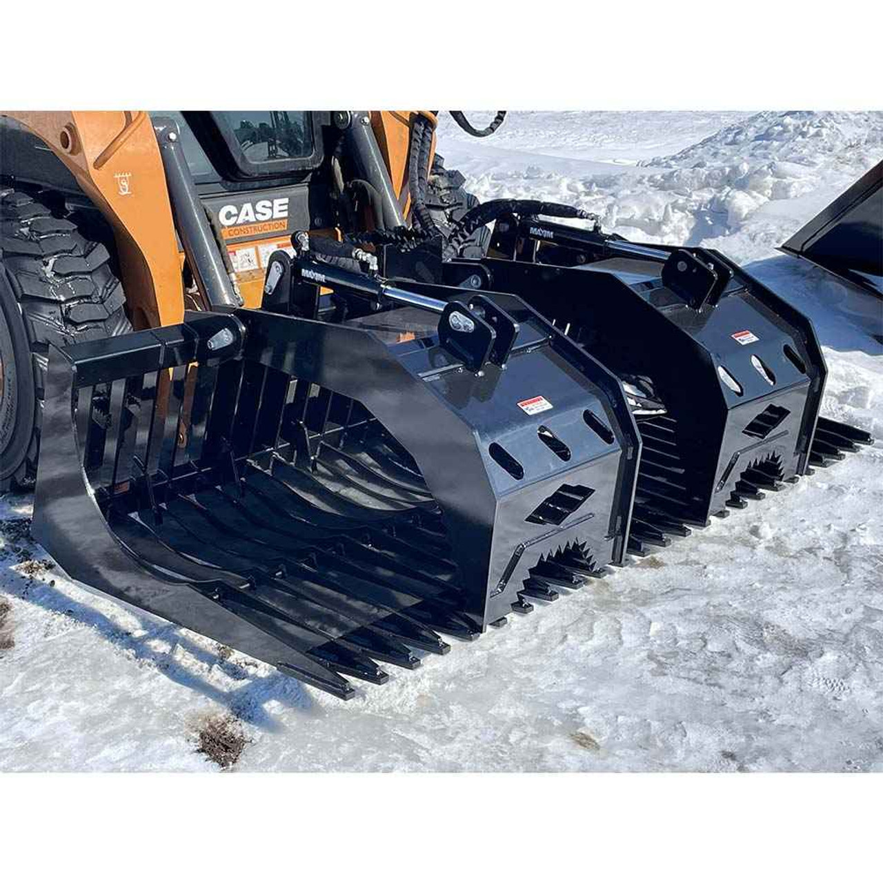 千田哲也『MONSTER SWEEPER type-LOAD』油彩 0603P Grizzly Hydraulic Sweeper Attachment for G41 Mini Loader #412000