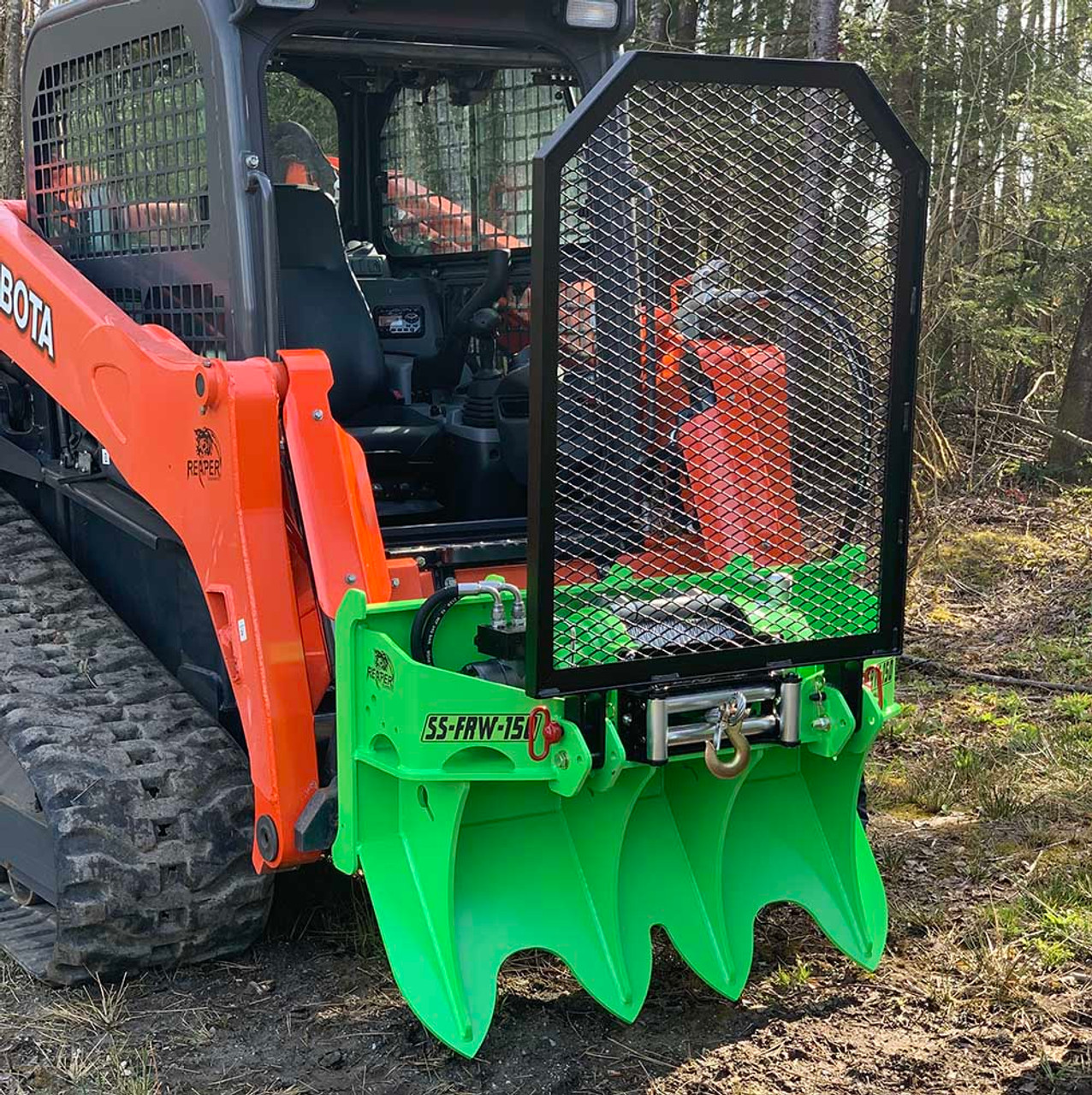 Reaper Skid Steer Forestry Winch Skid Steer Solutions