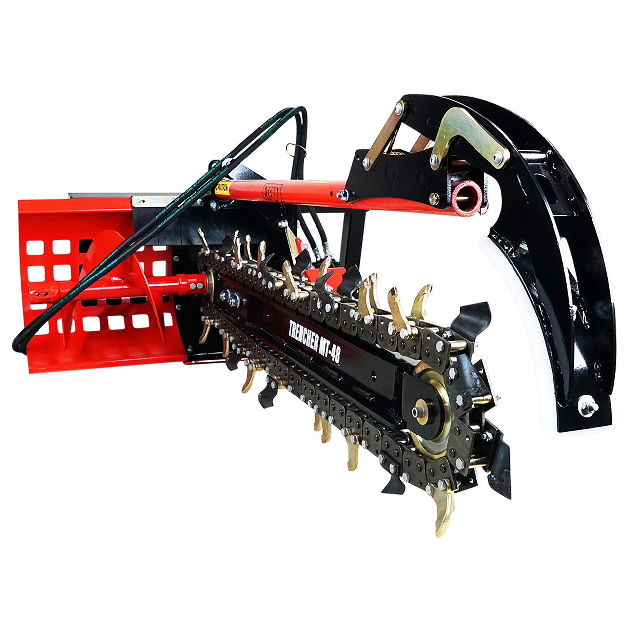 Skid Steer Trencher - Standard Flow - Up to 4ft Deep and 8 Wide