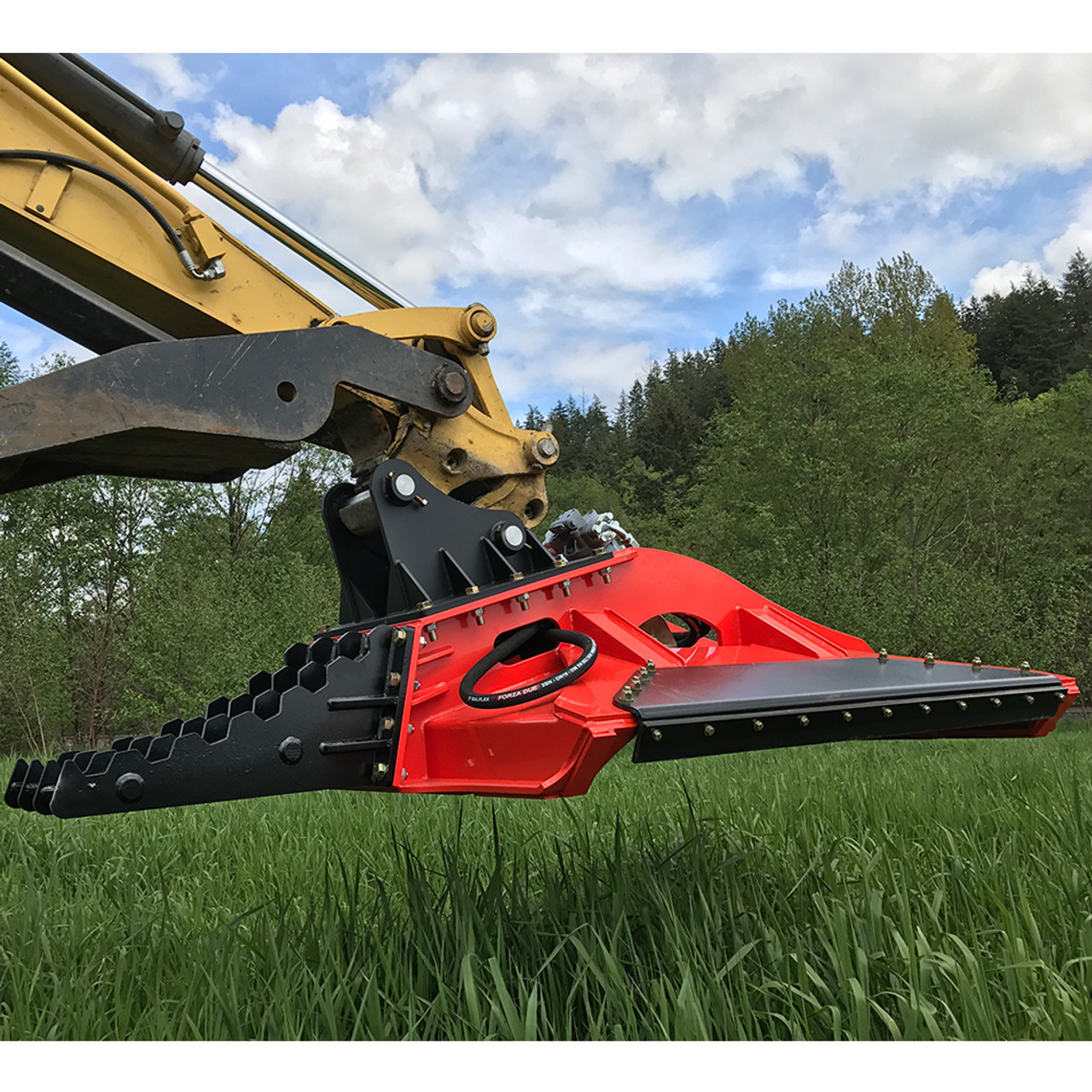 Eterra Heavy Duty Excavator Brush Cutter Attachment