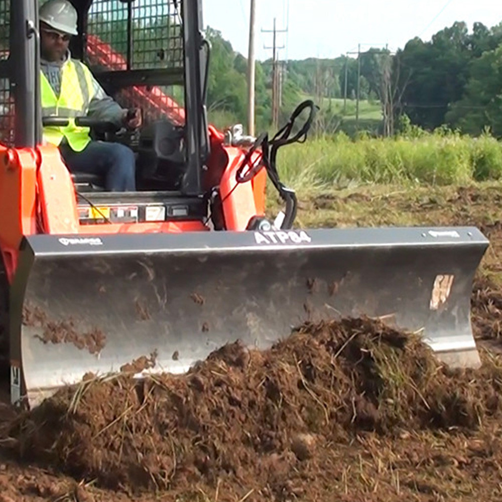 Bradco Skid Steer Tilting Dozer Blade Attachment | Skid Steer