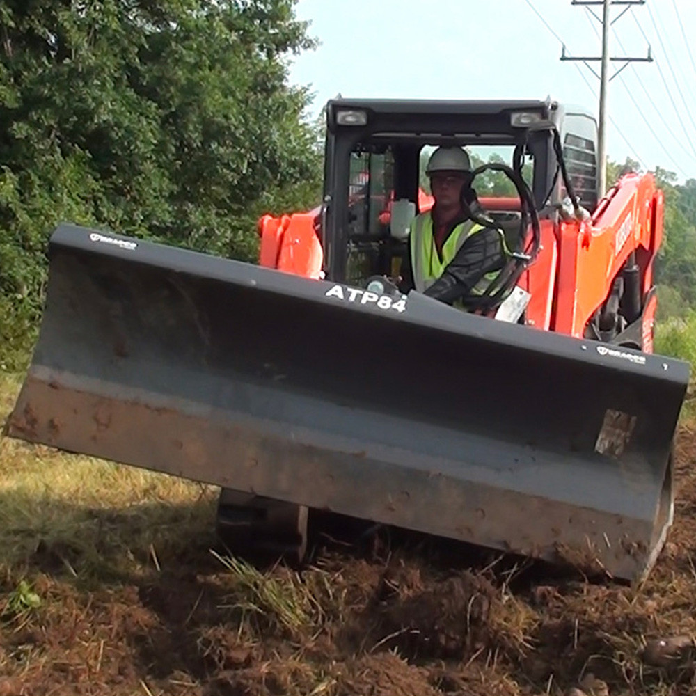 つきどん Bradco Skid Steer Tilting Dozer Blade Attachment | Skid Steer