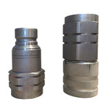 Hydraulic Flat Faced Coupler 1/2" and 1/2" SAE