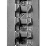 Block Pattern Rubber Track  | TNT | 16" 400X86BX55| PAIR