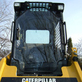 Skid Steer Cab Enclosure for Caterpillar  Front View