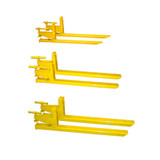 Clamp On Bucket Forks in different sizes and capacities