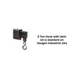 Telehandler Industrial Jib Attachment eye hook and shackle view