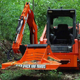 Eterra Raptor Boom Arm System Mower Front View