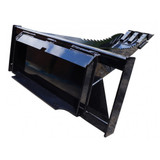 Blue Diamond Mini Skid Steer Stump Bucket | Blue Diamond