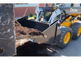 Blue Diamond Skid Steer 4-In-1 Bucket Attachment - Dirt Moving